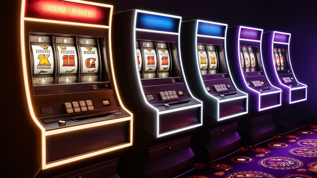 colors indicate gambling returns