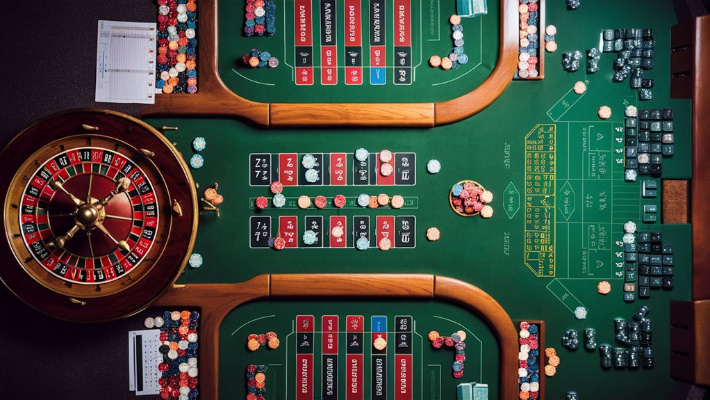 casino games side by side