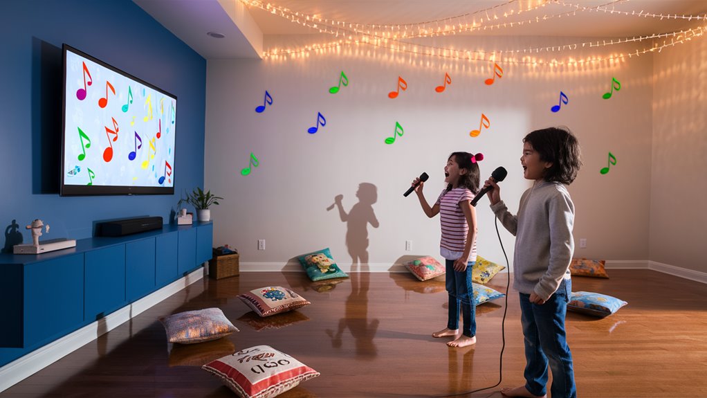 children singing disney music