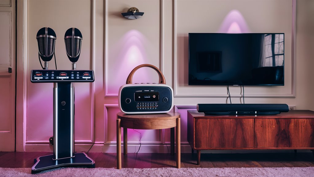 different karaoke machine options