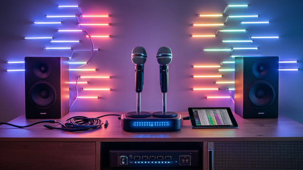 prepare karaoke system now