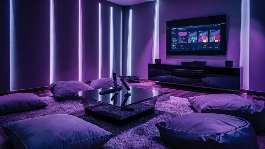set up party area
