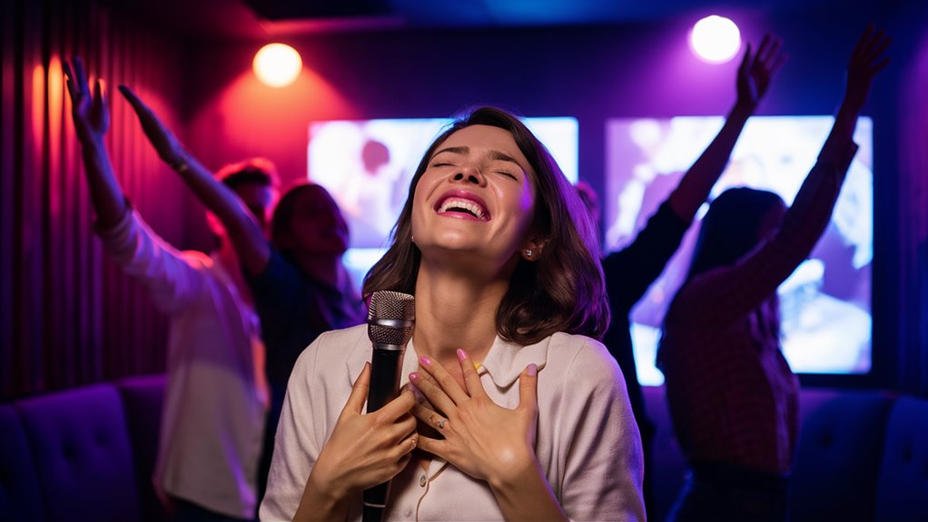 singing relieves daily tensions