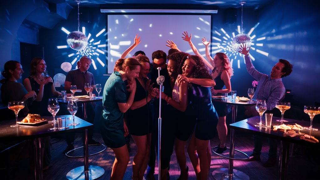 singing together after hours
