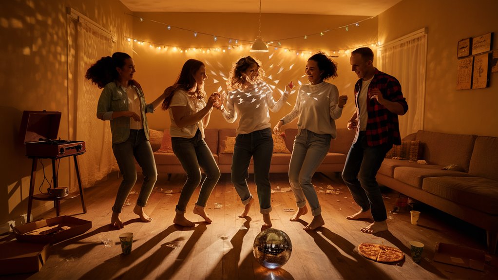 uplifting music makes people dance